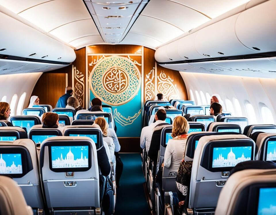 Pesawat Emirates untuk Umroh