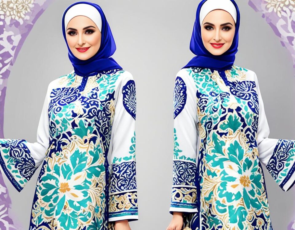 model baju batik seragam umroh wanita