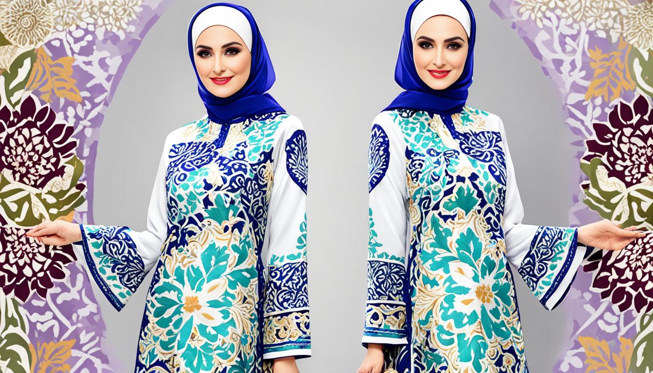 Model Baju Batik Seragam Umroh Wanita Terbaru